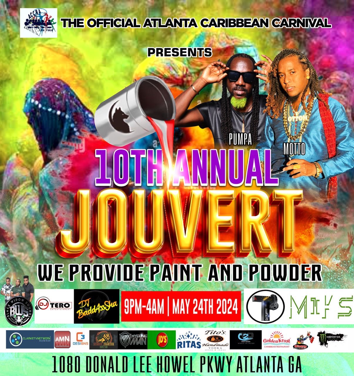 Atlanta Carnival 10th Annual J'ouvert 2024