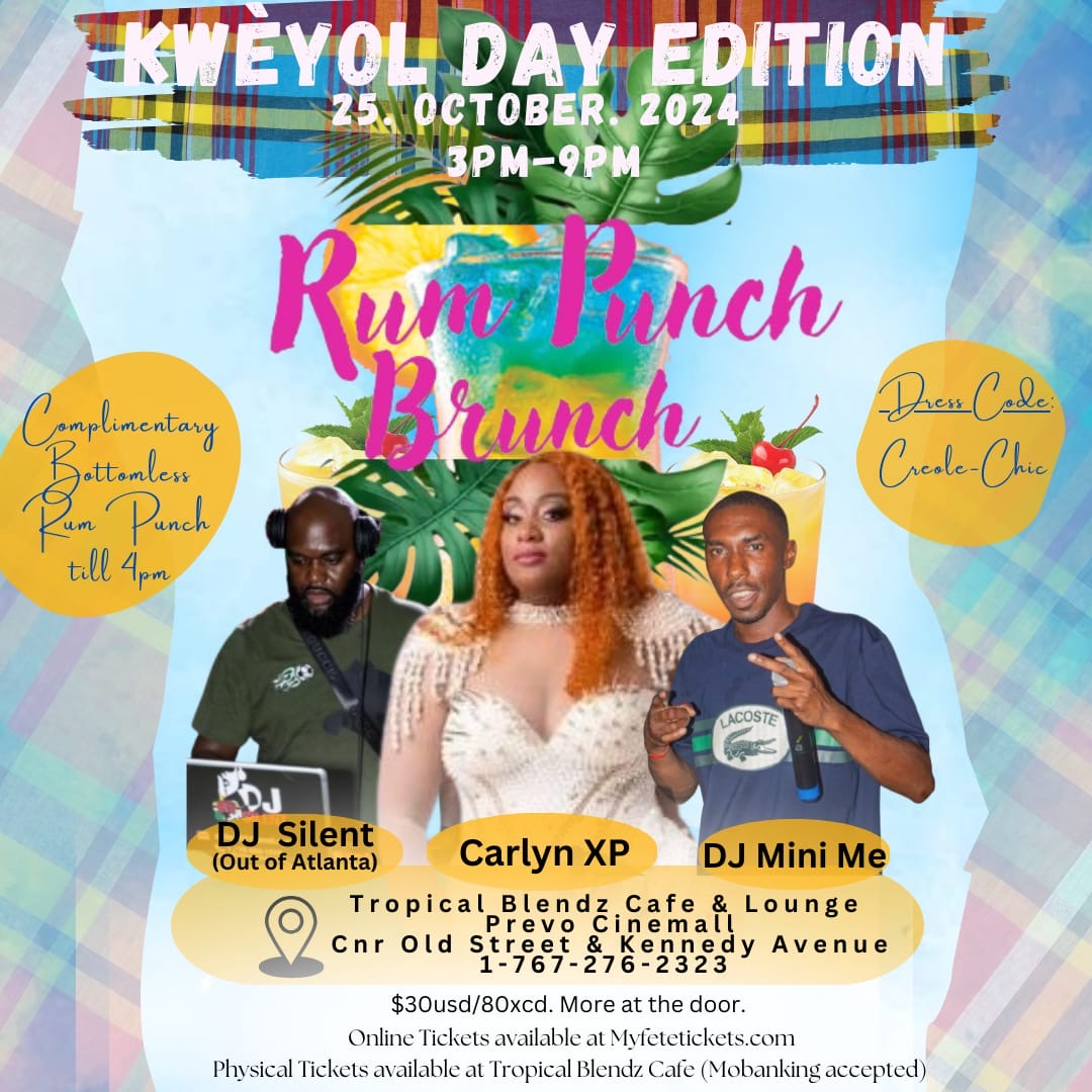 Rum Punch Brunch “Kweyol Day Edition”