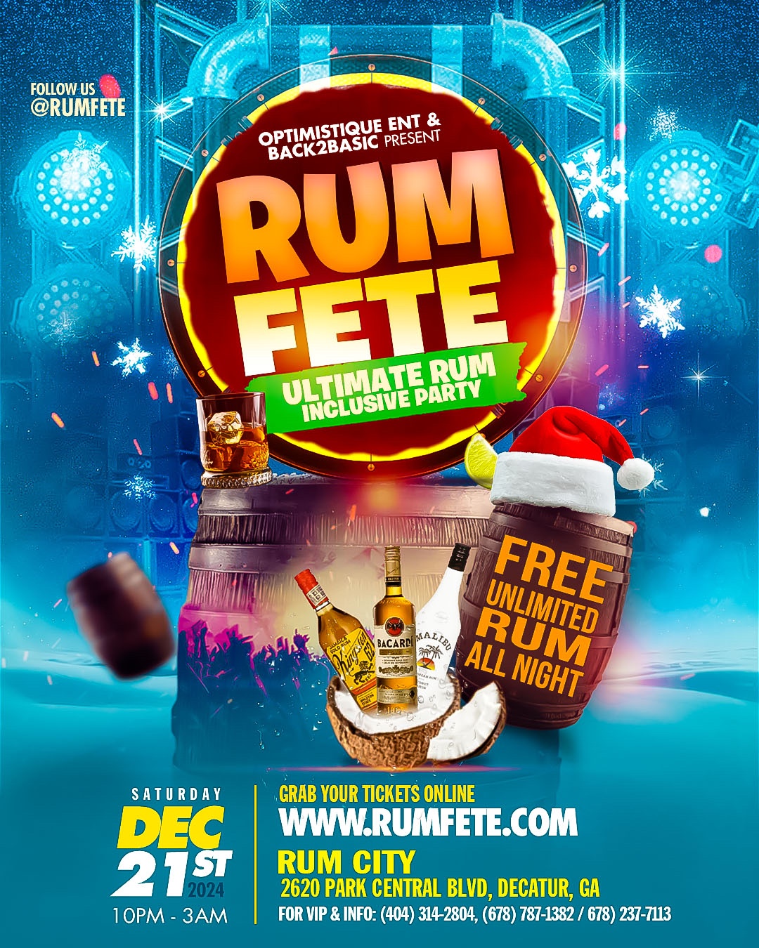 RUM FETE  - Ultimate RUM Inclusive Party